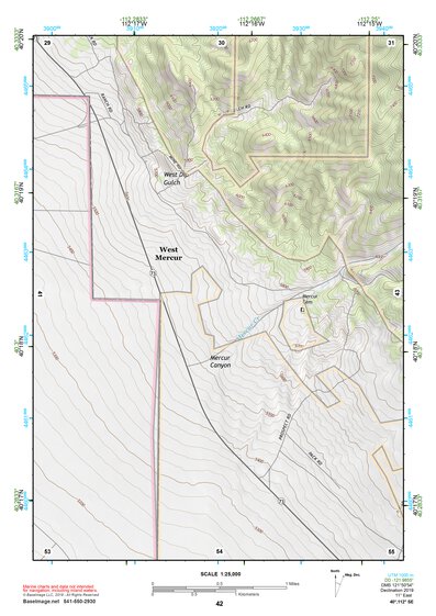 40112SE Page 42 Rush Valley Topo Preview 1