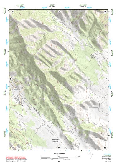 40112SE Page 45 Rush Valley Topo Preview 1