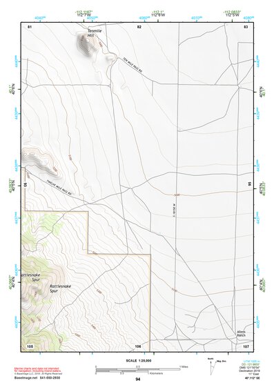 40112SE Page 94 Rush Valley Topo Preview 1