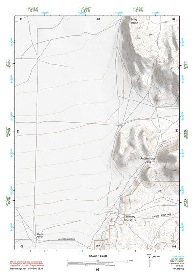 40112SE Page 95 Rush Valley Topo Preview 1