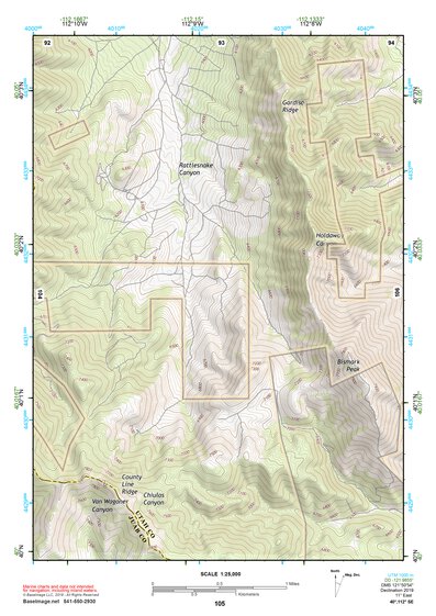 40112SE Page 105 Rush Valley Topo Preview 1