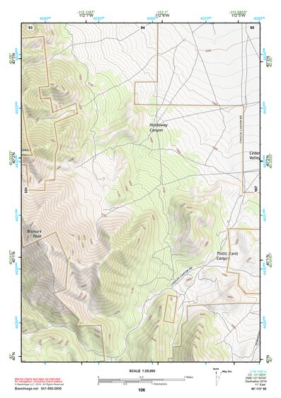 40112SE Page 106 Rush Valley Topo Preview 1