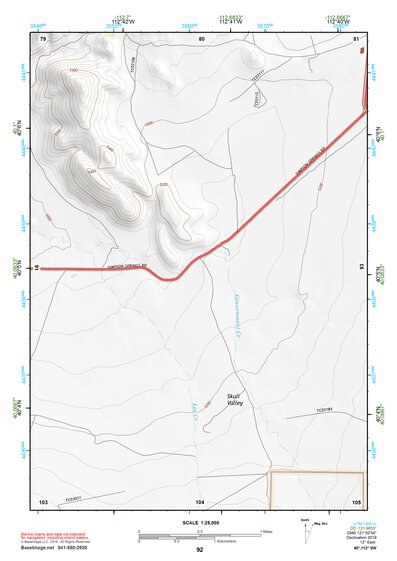 40112SW Page 92 Rush Valley Topo Preview 1