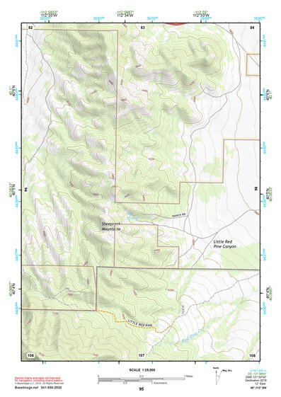 40112SW Page 95 Rush Valley Topo Preview 1