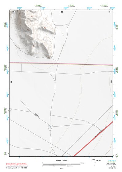 40112SW Page 100 Rush Valley Topo Preview 1