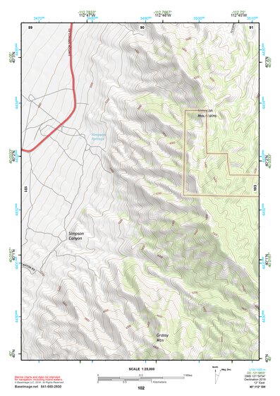 40112SW Page 102 Rush Valley Topo Preview 1
