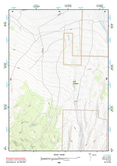40112SW Page 104 Rush Valley Topo Preview 1