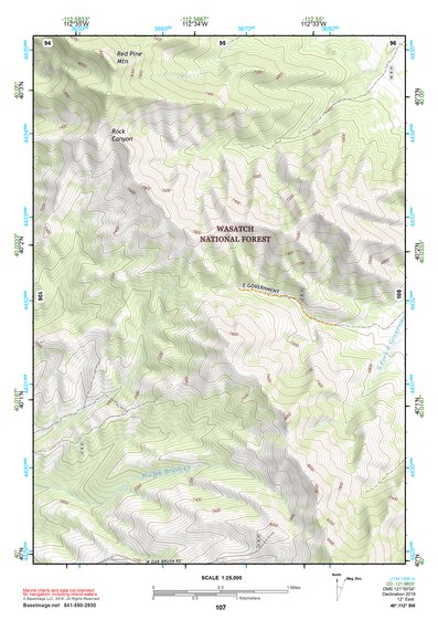 40112SW Page 107 Rush Valley Topo Preview 1