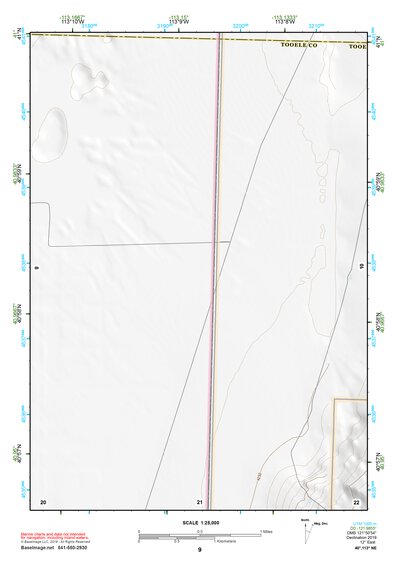 40113NE Page 9 Bonneville Salt Flats Topo Preview 1