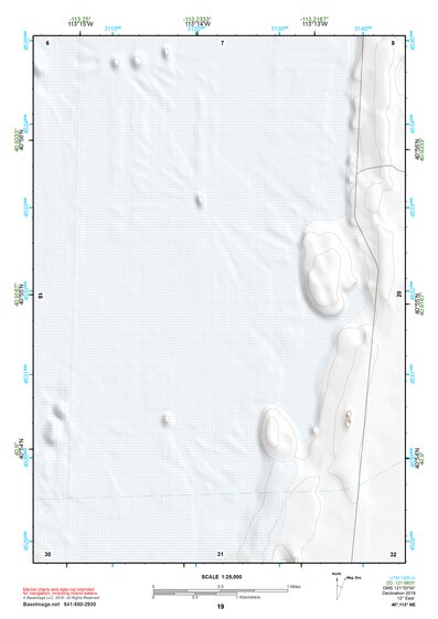 40113NE Page 19 Bonneville Salt Flats Topo Preview 1