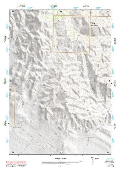 40113NE Page 23 Bonneville Salt Flats Topo Preview 1