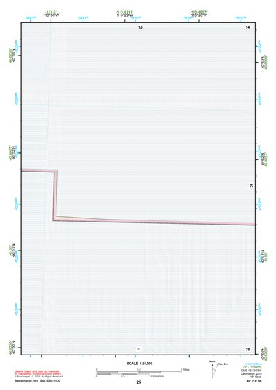 40113NE Page 25 Bonneville Salt Flats Topo Preview 1