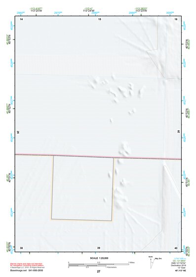 40113NE Page 27 Bonneville Salt Flats Topo Preview 1