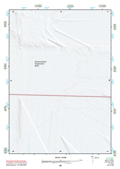 40113NE Page 28 Bonneville Salt Flats Topo Preview 1