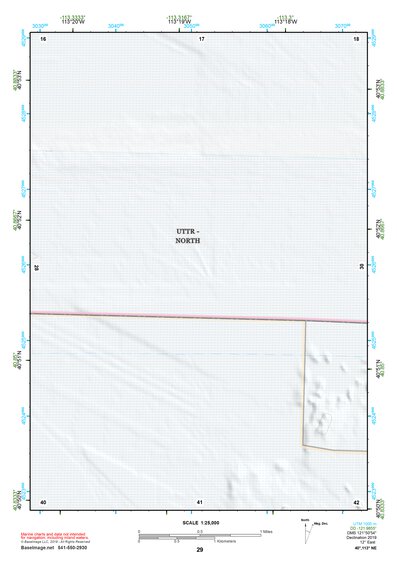 40113NE Page 29 Bonneville Salt Flats Topo Preview 1