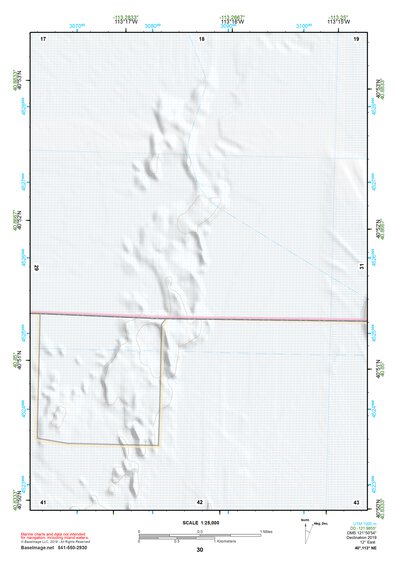 40113NE Page 30 Bonneville Salt Flats Topo Preview 1