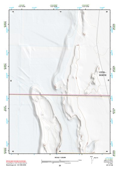 40113NE Page 31 Bonneville Salt Flats Topo Preview 1