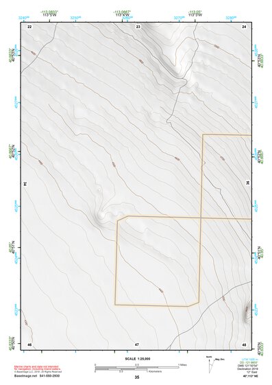 40113NE Page 35 Bonneville Salt Flats Topo Preview 1