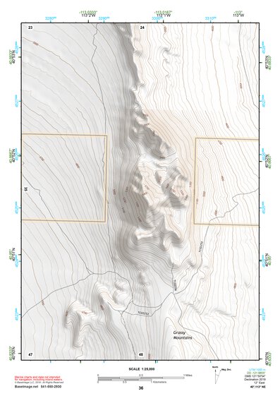 40113NE Page 36 Bonneville Salt Flats Topo Preview 1