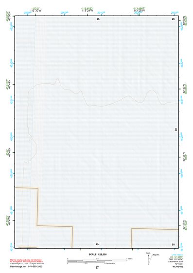 40113NE Page 37 Bonneville Salt Flats Topo Preview 1
