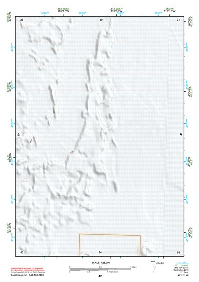 40113NE Page 42 Bonneville Salt Flats Topo Preview 1