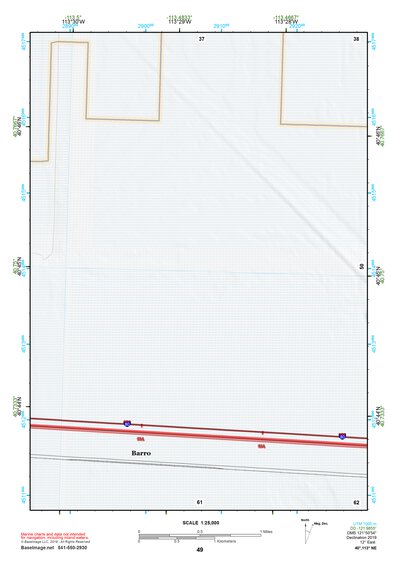 40113NE Page 49 Bonneville Salt Flats Topo Preview 1