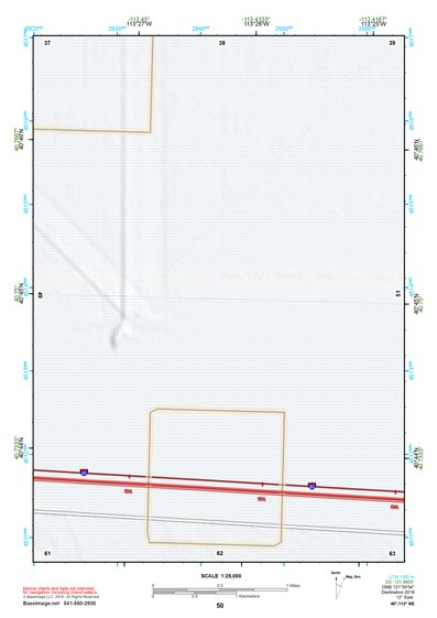 40113NE Page 50 Bonneville Salt Flats Topo Preview 1