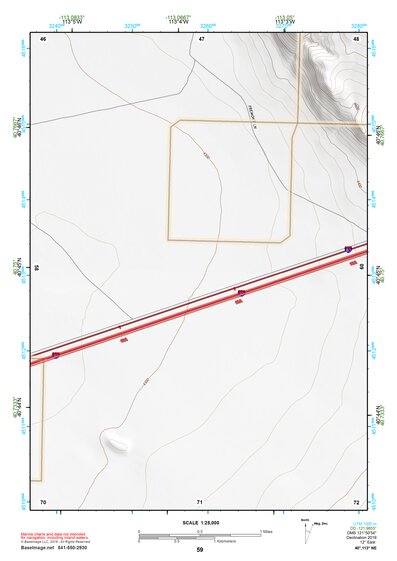 40113NE Page 59 Bonneville Salt Flats Topo Preview 1