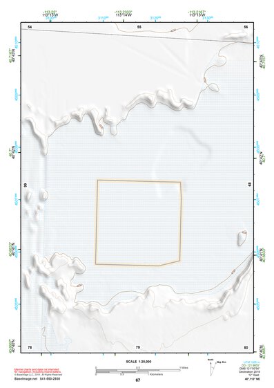 40113NE Page 67 Bonneville Salt Flats Topo Preview 1