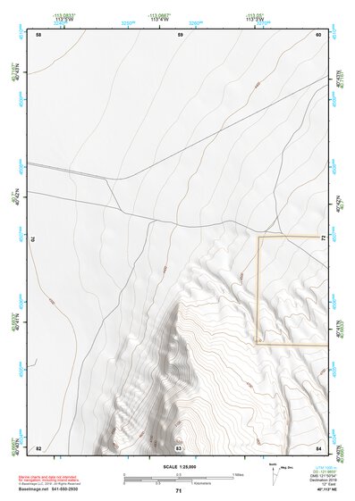 40113NE Page 71 Bonneville Salt Flats Topo Preview 1