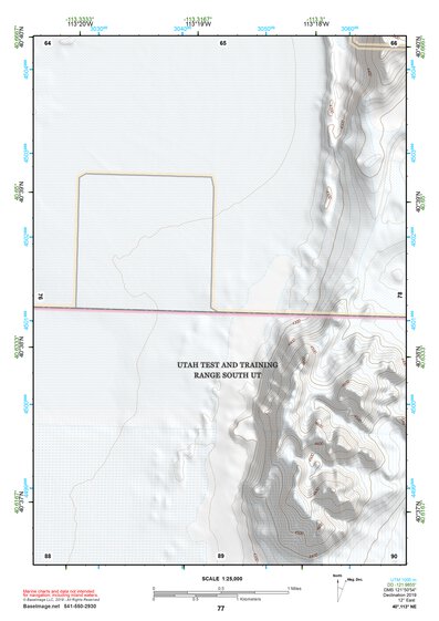 40113NE Page 77 Bonneville Salt Flats Topo Preview 1