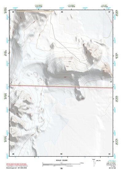 40113NE Page 78 Bonneville Salt Flats Topo Preview 1