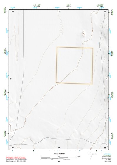 40113NE Page 82 Bonneville Salt Flats Topo Preview 1