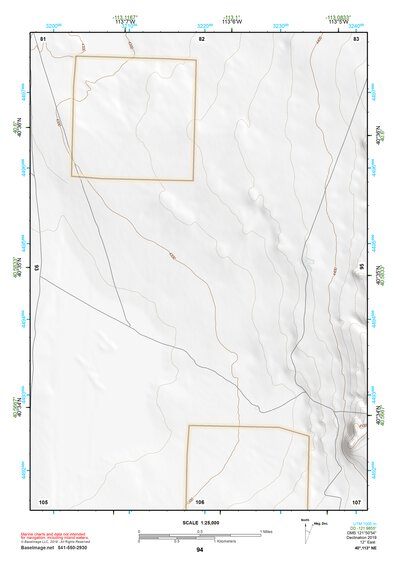40113NE Page 94 Bonneville Salt Flats Topo Preview 1