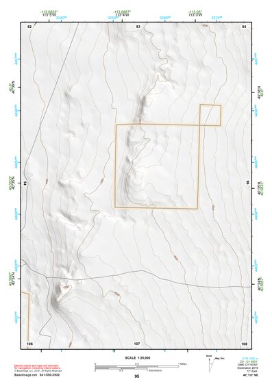 40113NE Page 95 Bonneville Salt Flats Topo Preview 1