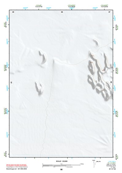 40113NE Page 98 Bonneville Salt Flats Topo Preview 1