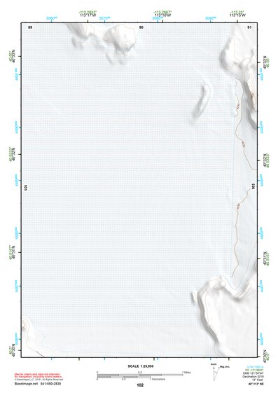 40113NE Page 102 Bonneville Salt Flats Topo Preview 1