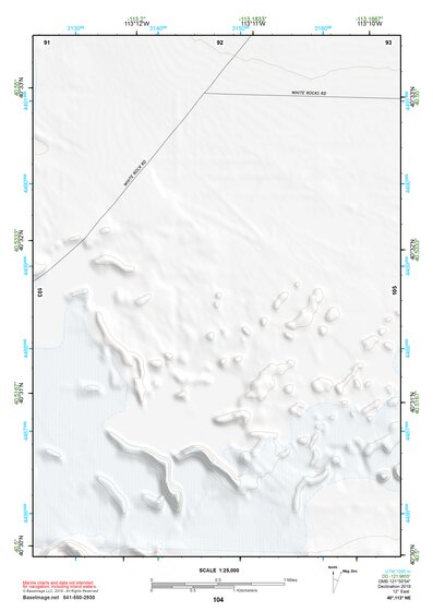 40113NE Page 104 Bonneville Salt Flats Topo Preview 1