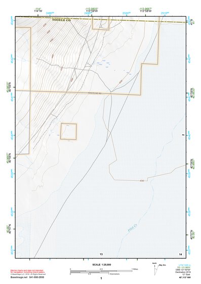 40113NW Page 1 Bonneville Salt Flats Topo Preview 1