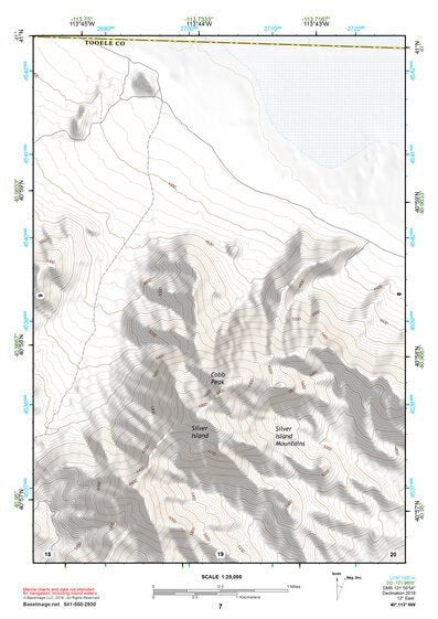 40113NW Page 7 Bonneville Salt Flats Topo Preview 1