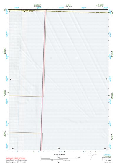 40113NW Page 10 Bonneville Salt Flats Topo Preview 1