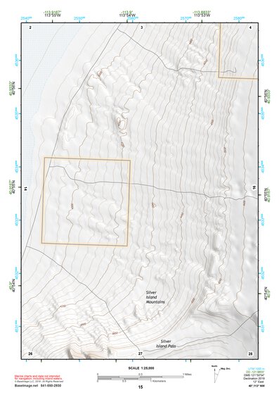 40113NW Page 15 Bonneville Salt Flats Topo Preview 1
