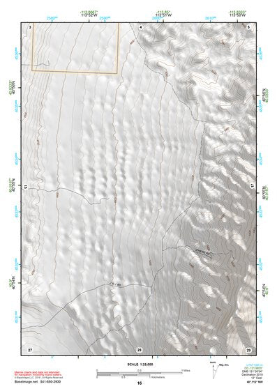 40113NW Page 16 Bonneville Salt Flats Topo Preview 1