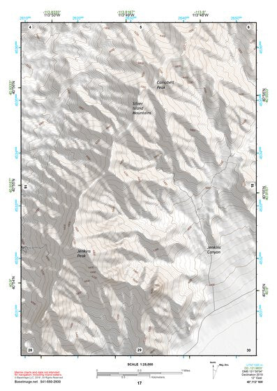 40113NW Page 17 Bonneville Salt Flats Topo Preview 1