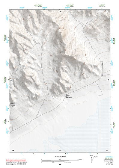 40113NW Page 18 Bonneville Salt Flats Topo Preview 1