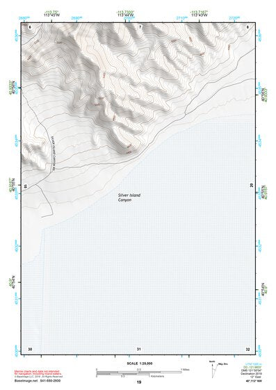 40113NW Page 19 Bonneville Salt Flats Topo Preview 1