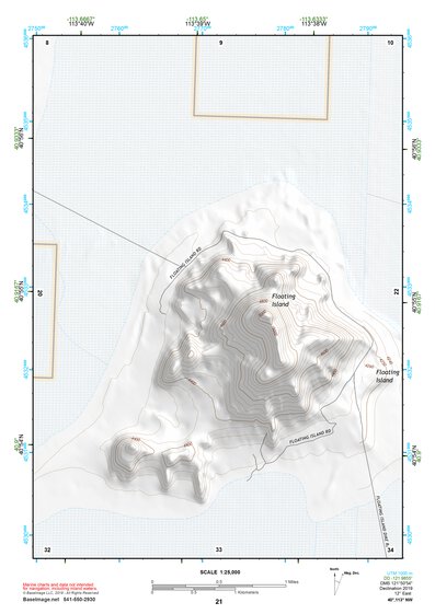 40113NW Page 21 Bonneville Salt Flats Topo Preview 1