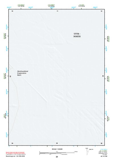 40113NW Page 23 Bonneville Salt Flats Topo Preview 1
