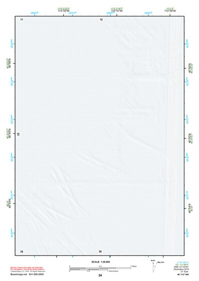 40113NW Page 24 Bonneville Salt Flats Topo Preview 1