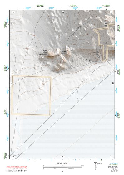 40113NW Page 28 Bonneville Salt Flats Topo Preview 1